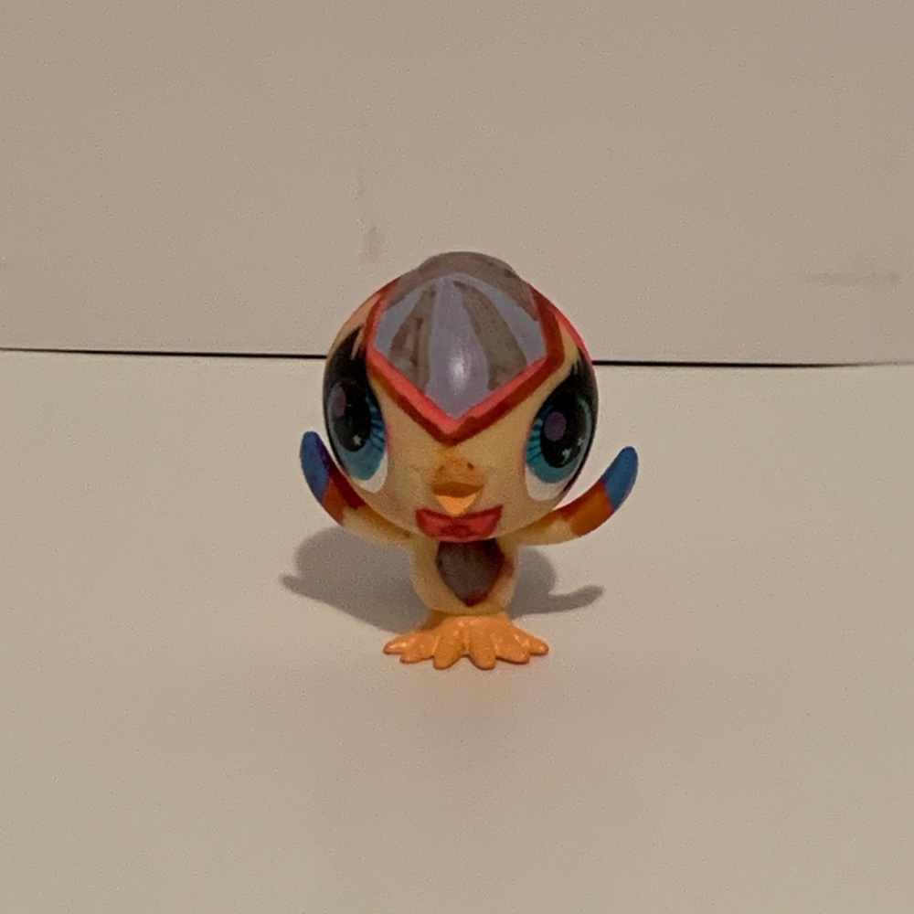 [4/$25] CUSTOMIZED LPS LITTLEST PET SHOP #2519 YELLOW CANARY BIRD COLLECTIBLE